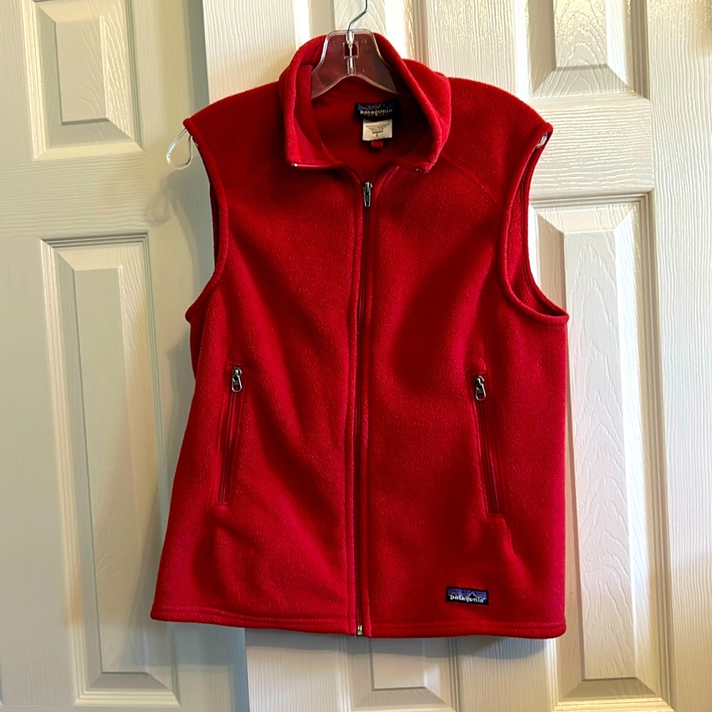 Patagonia synchilla fleece zip vest
